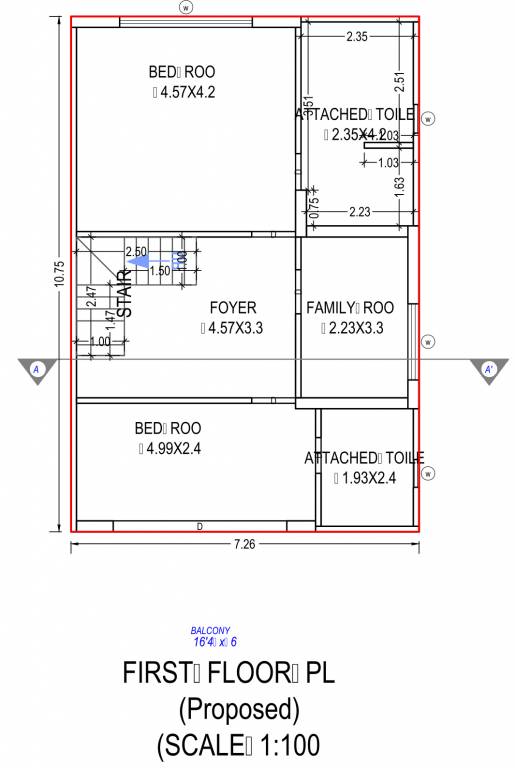 residency Floor Plan First Floor Plan