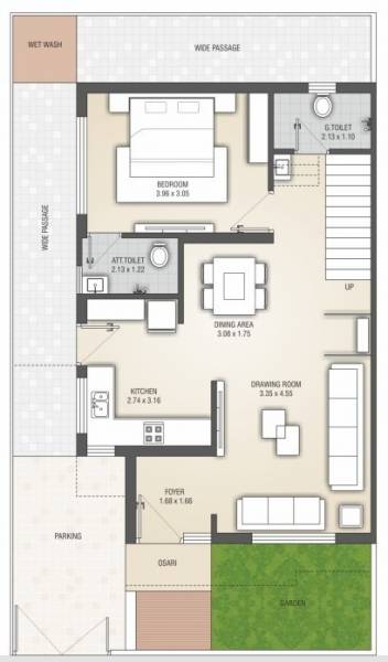  shivay-vatika Floor Plan Ground Floor Plan