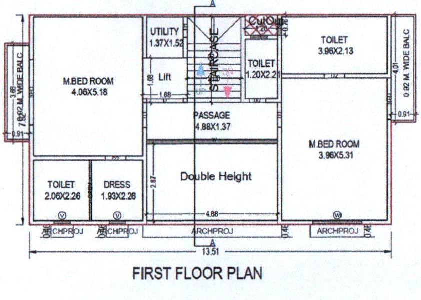 swarit Floor Plan First Floor Plan