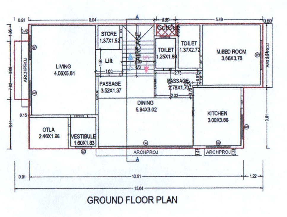swarit Floor Plan Ground Floor Plan