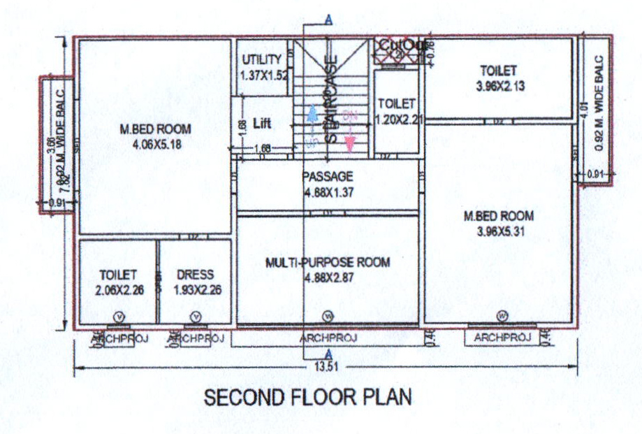 swarit Floor Plan Second Floor Plan