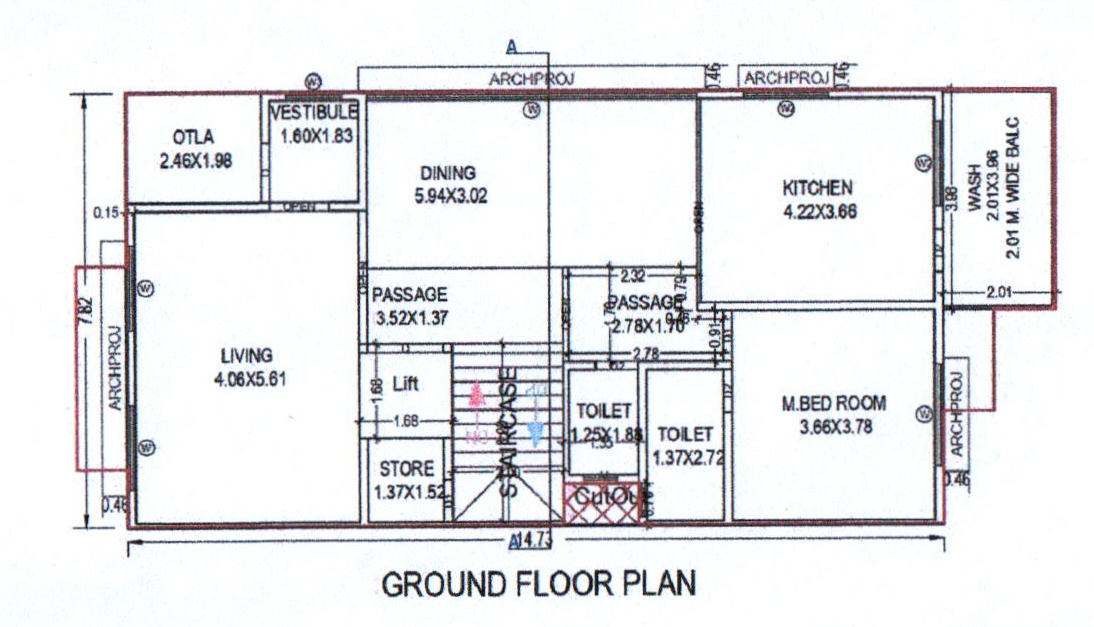 swarit Floor Plan Ground Floor Plan