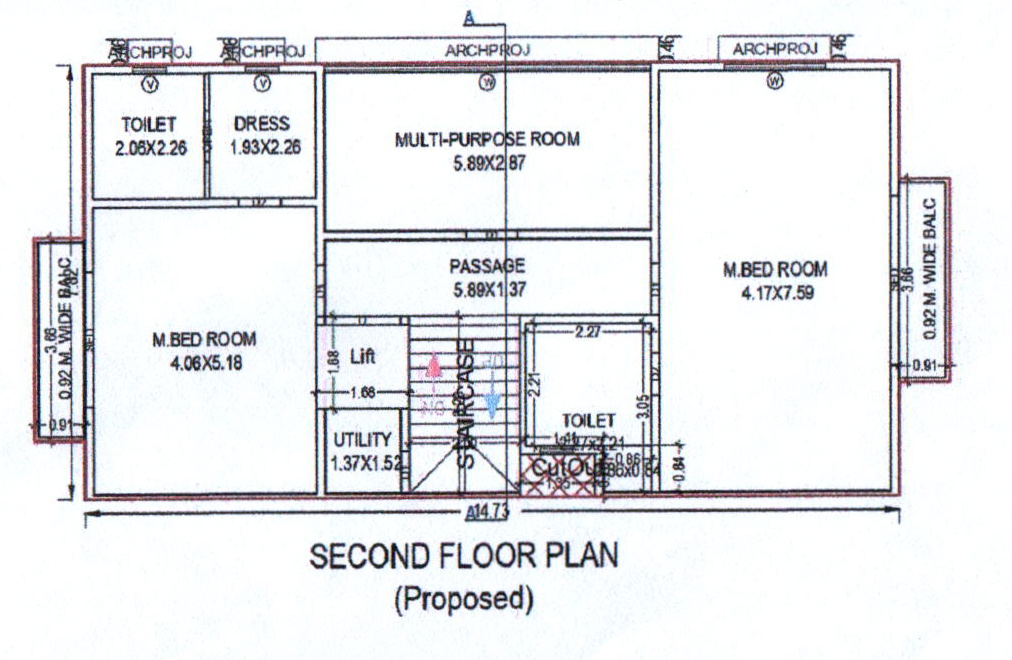 swarit Floor Plan Second Floor Plan