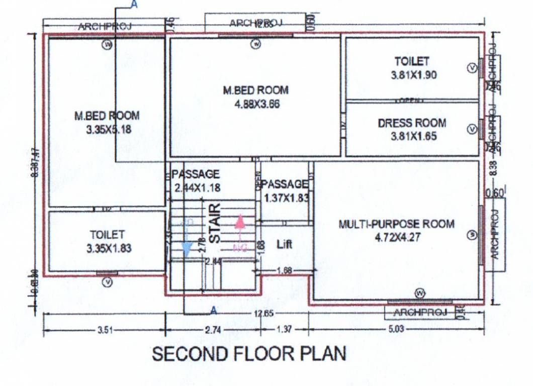 swarit Floor Plan Second Floor Plan
