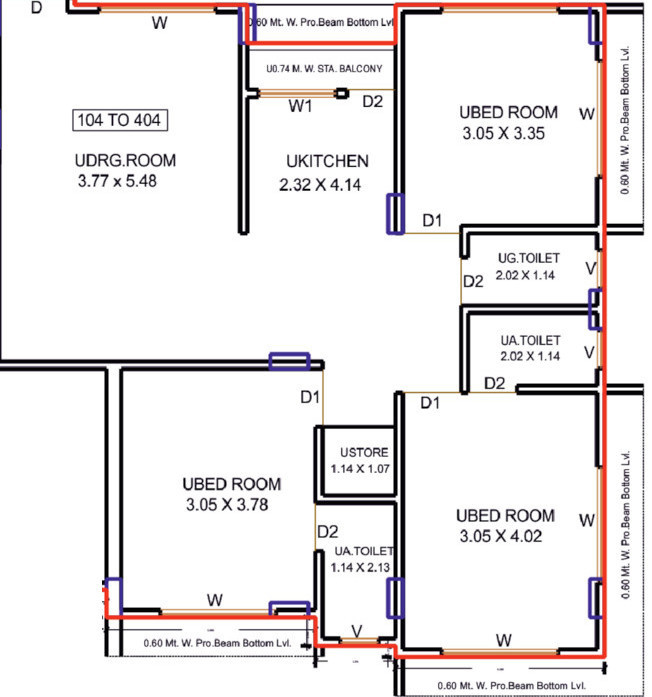  sindh heights Floor Plan Floor Plan