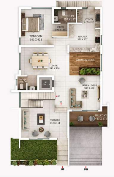  urban serenity villas Floor Plan First Floor Plan