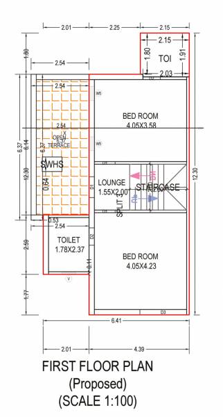  panchamrut Floor Plan First Floor Plan