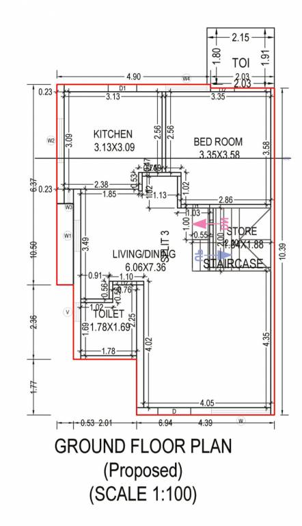  panchamrut Floor Plan Ground Floor Plan