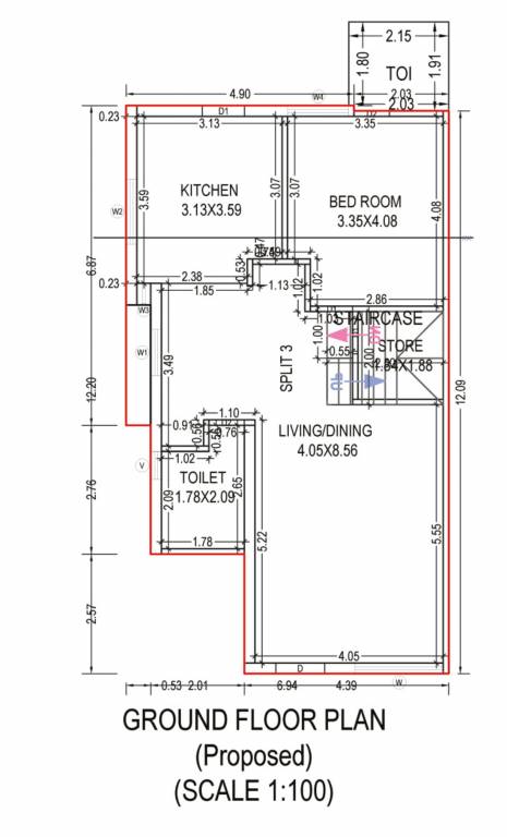  panchamrut Floor Plan Ground Floor Plan