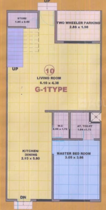raj regency Floor Plan Ground Floor Plan