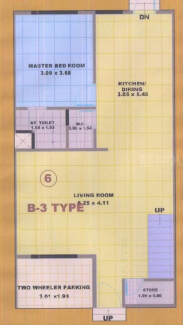 raj regency Floor Plan Ground Floor Plan