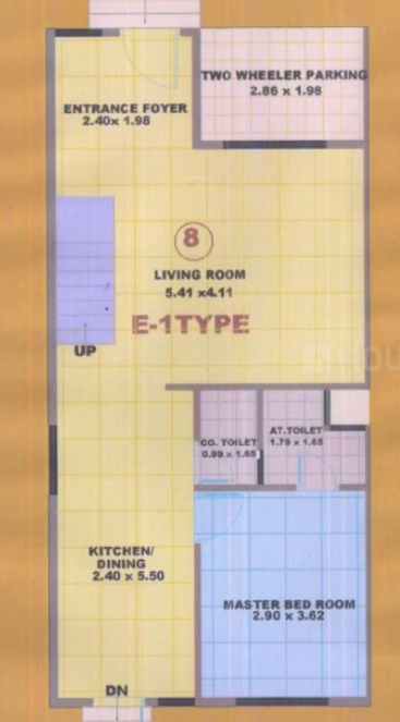 raj regency Floor Plan Ground Floor Plan