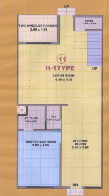 raj regency Floor Plan Ground Floor Plan