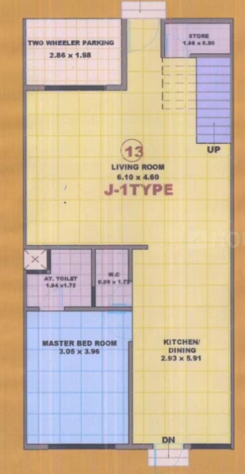 raj regency Floor Plan Ground Floor Plan