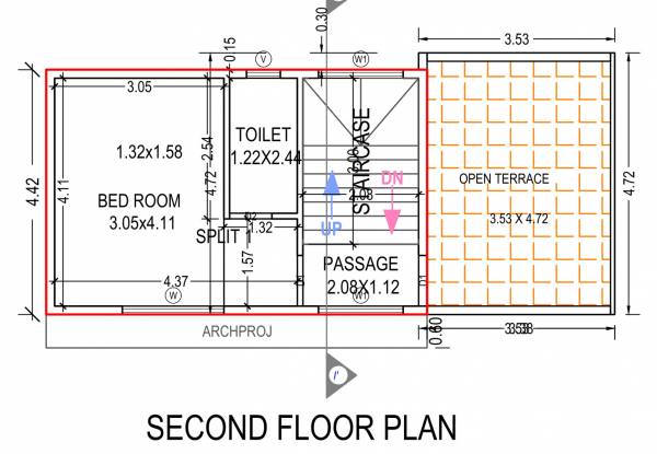 Second Floor Plan nilkanth-omkar Floor Plan Second Floor Plan