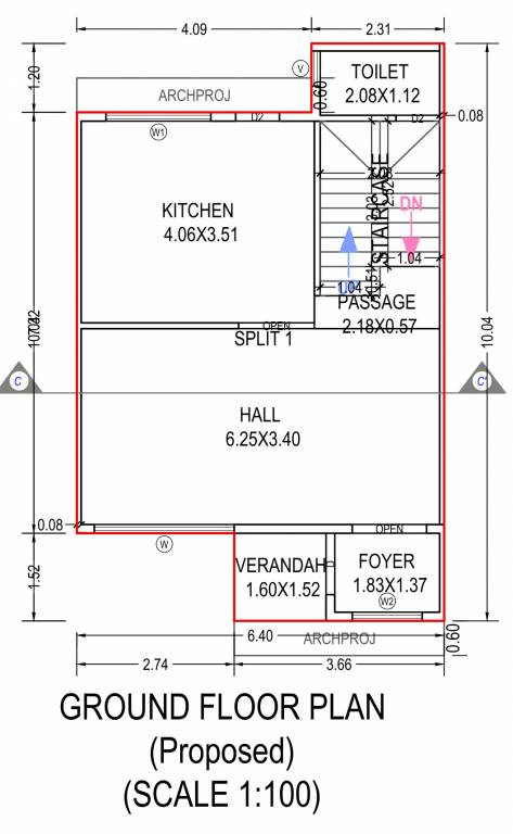  nilkanth omkar Floor Plan Ground Floor Plan