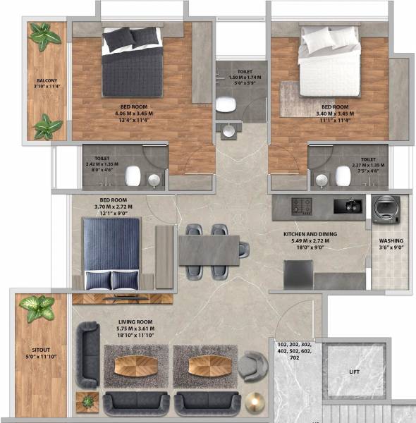  the-pavilion Floor Plan Floor Plan