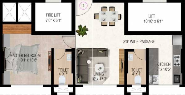  azad-nagar-alfa-chsl Floor Plan Floor Plan