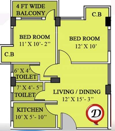  swarna bhoomi phase ii Floor Plan Floor Plan