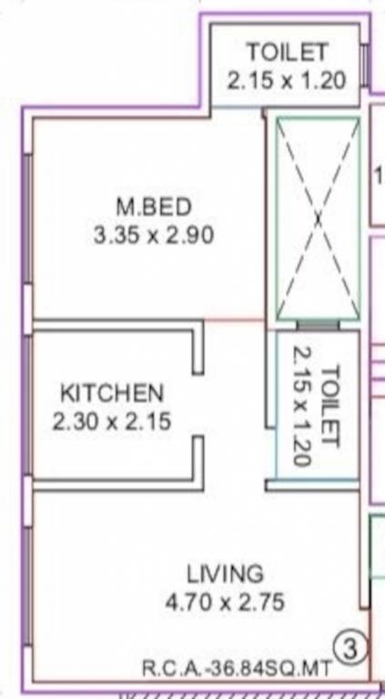  saroj heights Floor Plan Floor Plan