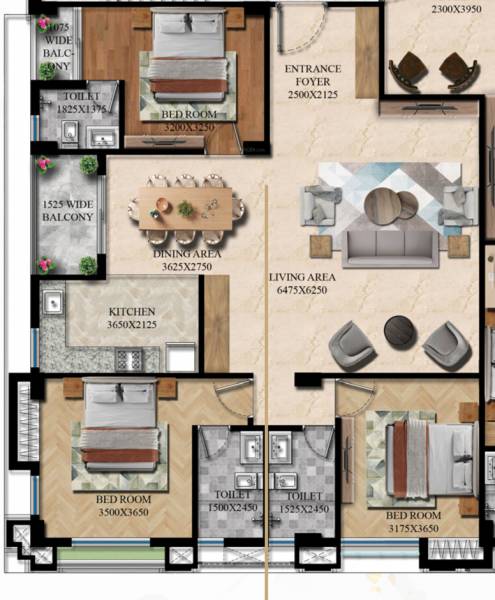  praniti-apartment Floor Plan Floor Plan
