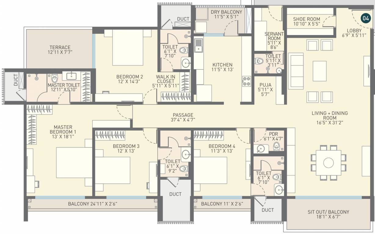  emerald kingsvilla Floor Plan Floor Plan