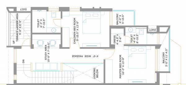 First Floor Plan gulmohar-greens Floor Plan First Floor Plan
