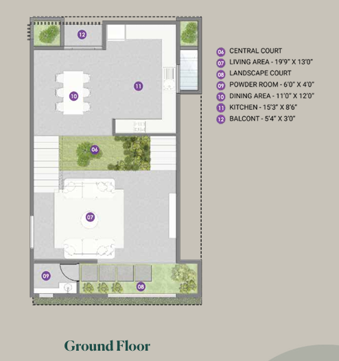 tropicalwoods Floor Plan Ground Floor Plan