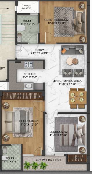  ns-green-avenue Floor Plan Floor Plan