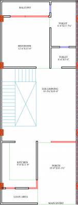  sky-villas Floor Plan Ground Floor Plan