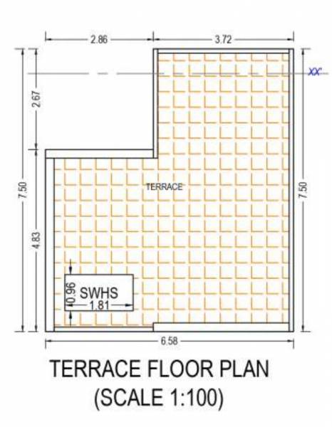  matru-bhakti Floor Plan Terrace Floor Plan