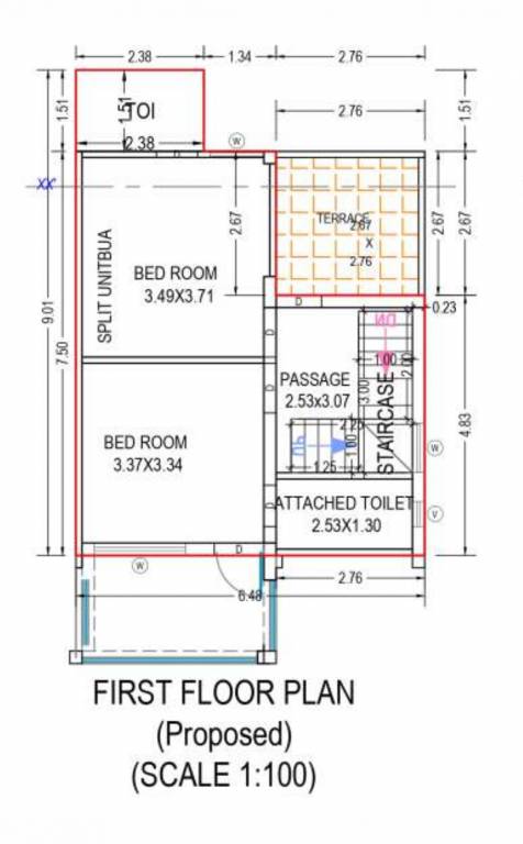  matru bhakti Floor Plan First Floor Plan
