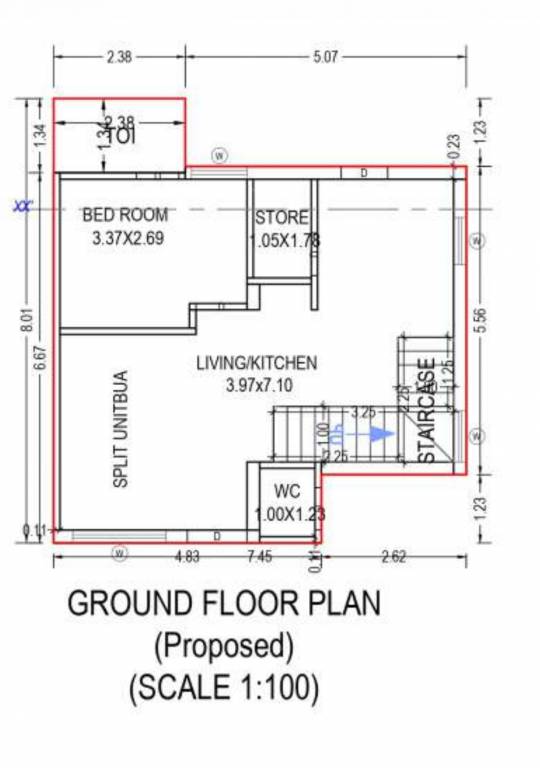  matru bhakti Floor Plan Ground Floor Plan