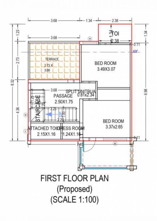  matru bhakti Floor Plan First Floor Plan
