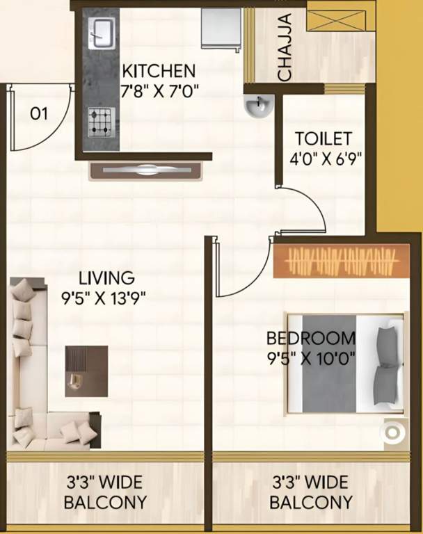  hari niwas Floor Plan Floor Plan