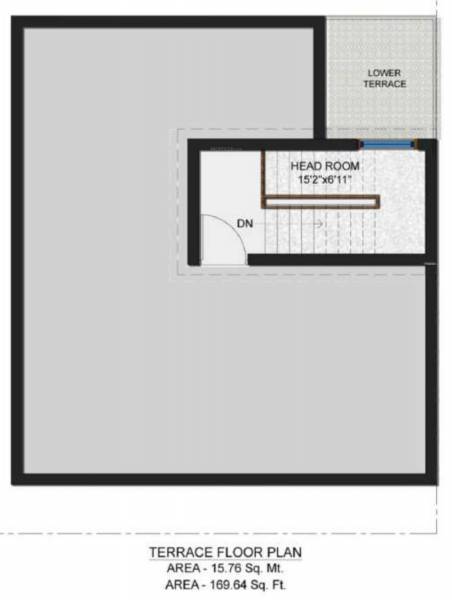 sai-subrat-greens Floor Plan Terrace Floor Plan