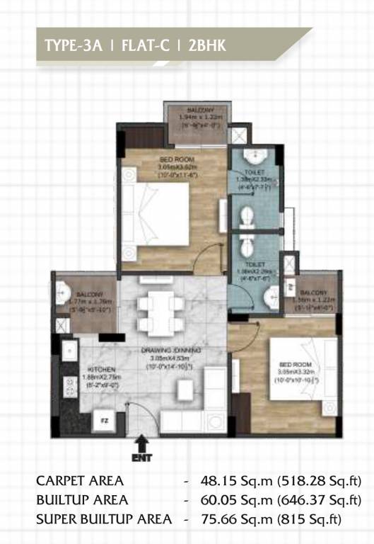  aadharshila phase 1 Floor Plan Floor Plan