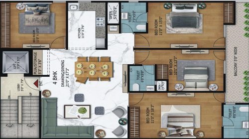  landmark-heights-the-ultima-107 Floor Plan Floor Plan