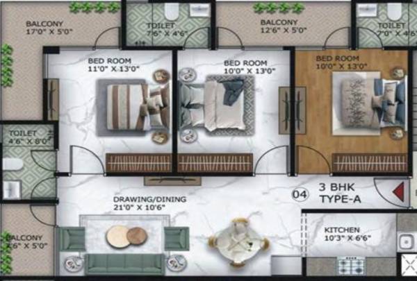  sv-heights-the-ultima-107 Floor Plan Floor Plan