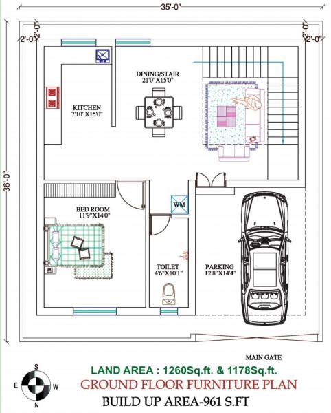  metro-dream-villa Floor Plan Ground Floor Plan