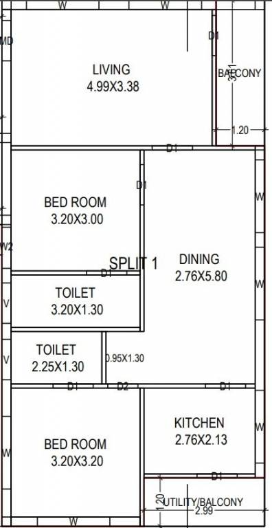  pavithra sai elite Floor Plan Floor Plan