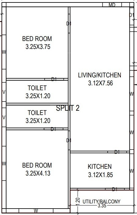  pavithra sai elite Floor Plan Floor Plan