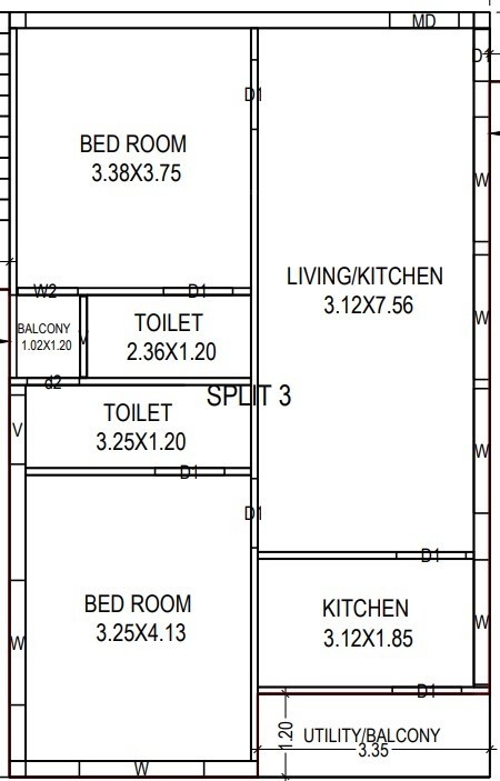  pavithra sai elite Floor Plan Floor Plan