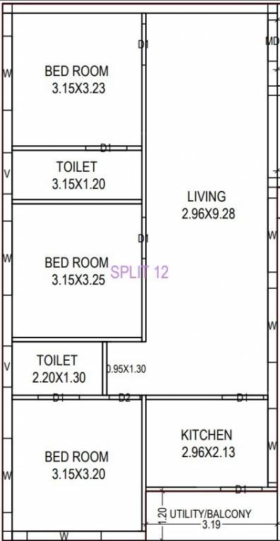  pavithra sai elite Floor Plan Floor Plan