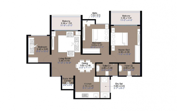  central-park-phase-ii Floor Plan Floor Plan