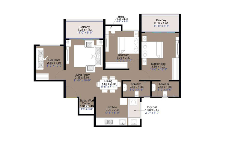 Floor Plan central park phase ii Floor Plan Floor Plan