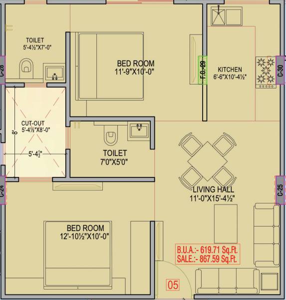 sunflower Floor Plan Floor Plan