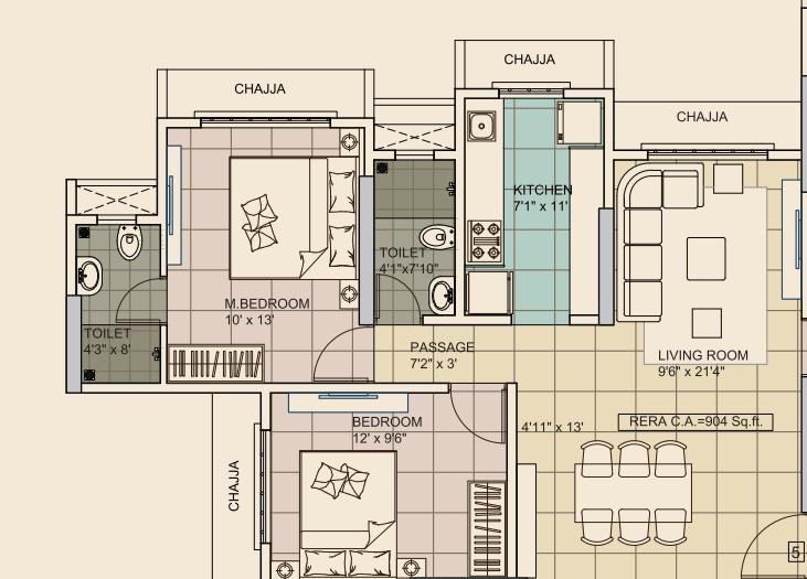 Floor Plan borivali lucky Floor Plan Floor Plan