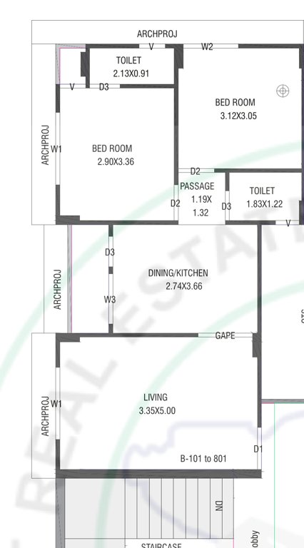 vraj vatika heights Floor Plan Floor Plan
