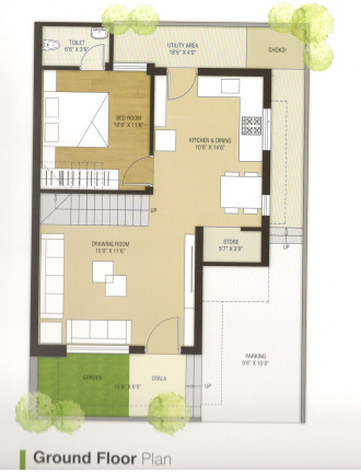  manidhar-ratan Floor Plan Ground Floor Plan